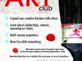 American River College Art Club Poster