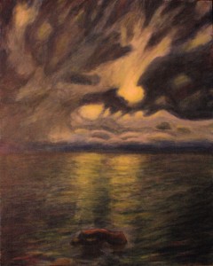 Lake Tahoe 2 (acrylic painting)