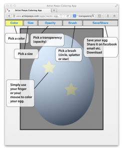 Easter Egg Coloring App