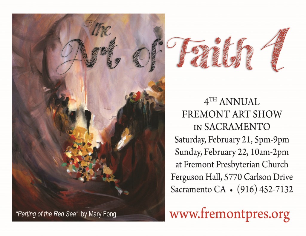 The Art of Faith 4 - Art Show Flyer