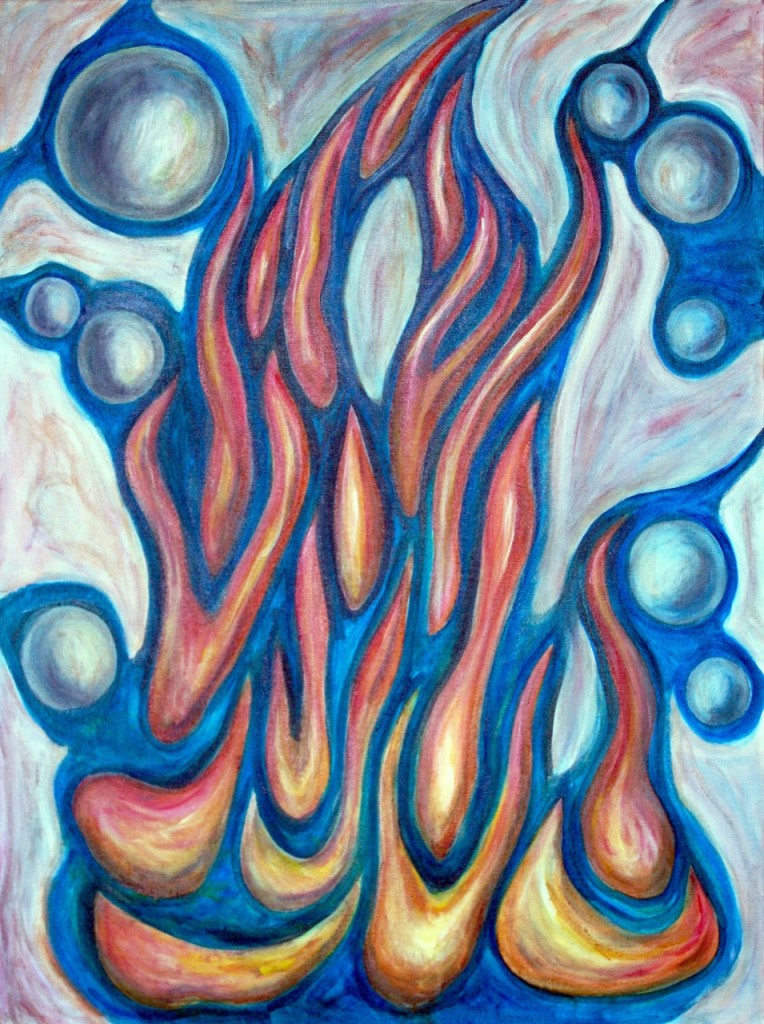 Guiding Flame Painting