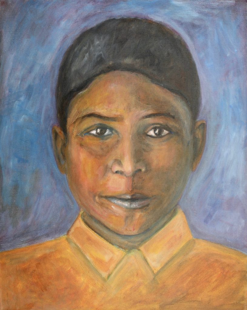 Mushar Boy Painting by Jason Campbell