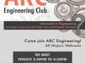 American River College Engeneering Club Poster